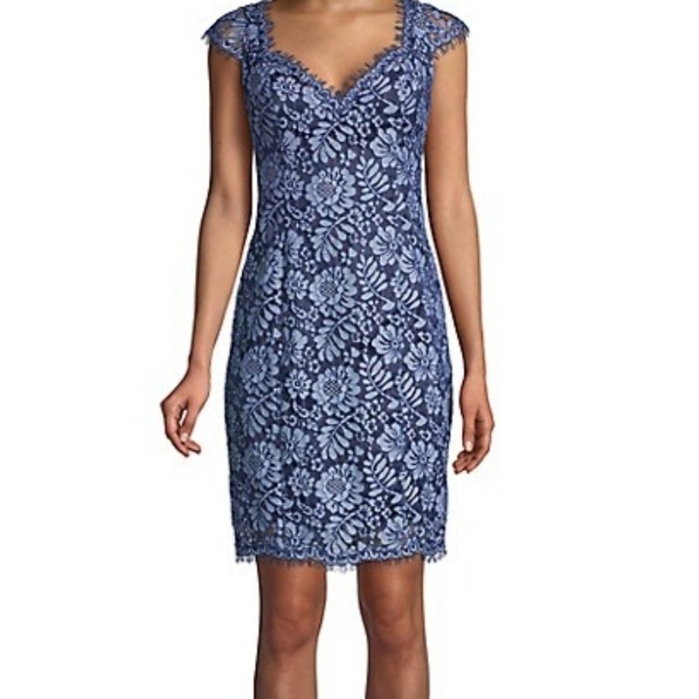 Eliza J floral sheath dress. Size 16. EUC